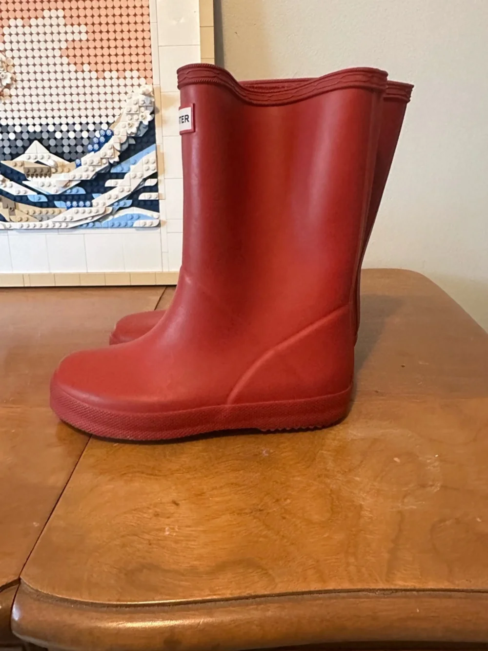 Kids Hunter Rainboots Red